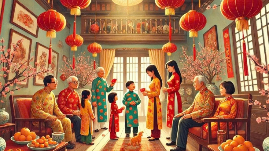 Lì xì đầu năm: Nét đẹp truyền thống và những đổi thay theo thời gian